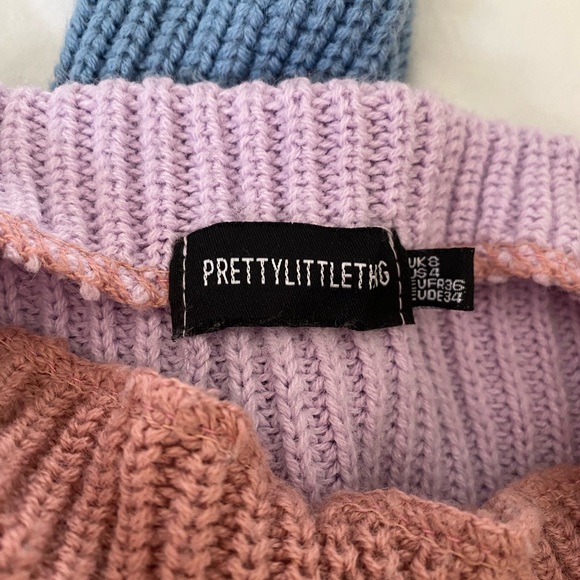 Pretty Little Thing Color Block Sweater - Picture 13 of 14